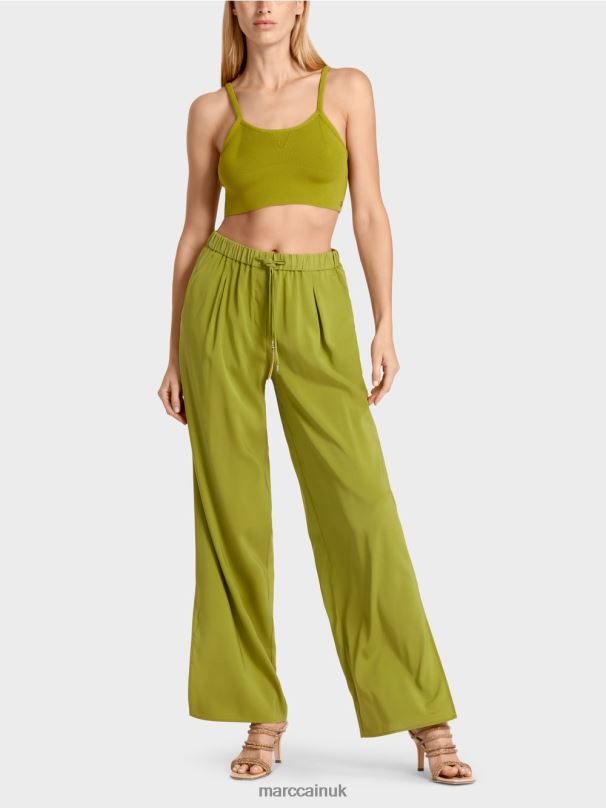 "Rethink Together" bustier Marc Cain Deep Oliv Green Clothing BZZNX1150