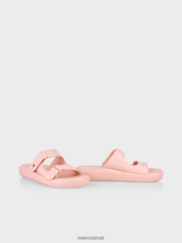 Sandals with a round sole Marc Cain Candy Pink Footwear BZZNX1608