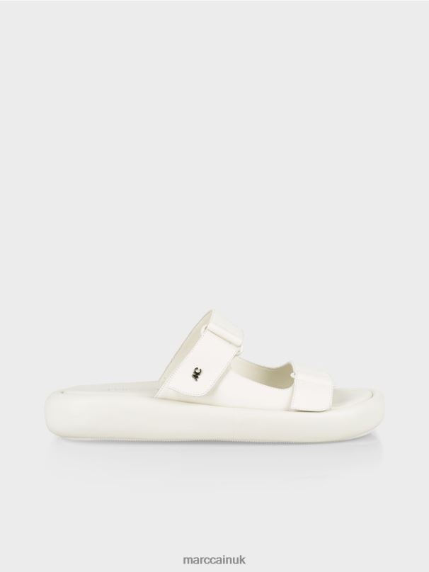 Sandals with a round sole Marc Cain Off-White Footwear BZZNX1613