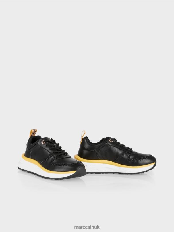 Contemporary sneakers Marc Cain Black Footwear BZZNX1581